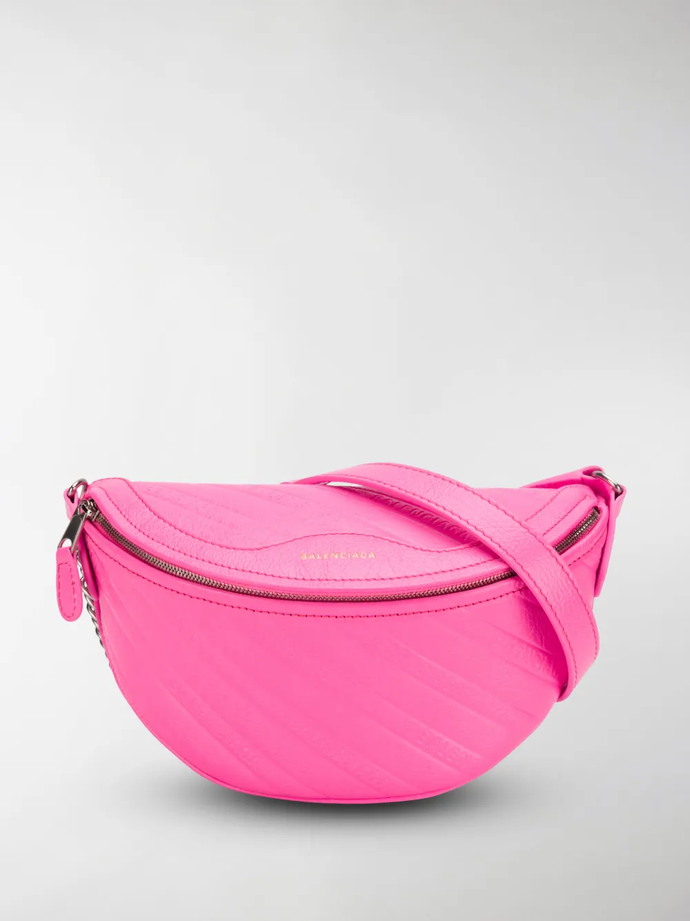 Click to view more detailed imagery on our partner's website Balenciaga Souvenirs Xxs Belt Bag In Pink