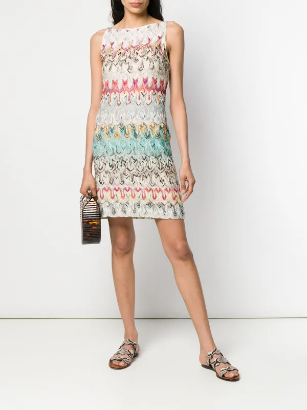 Missoni Gehaakte Jurk Farfetch