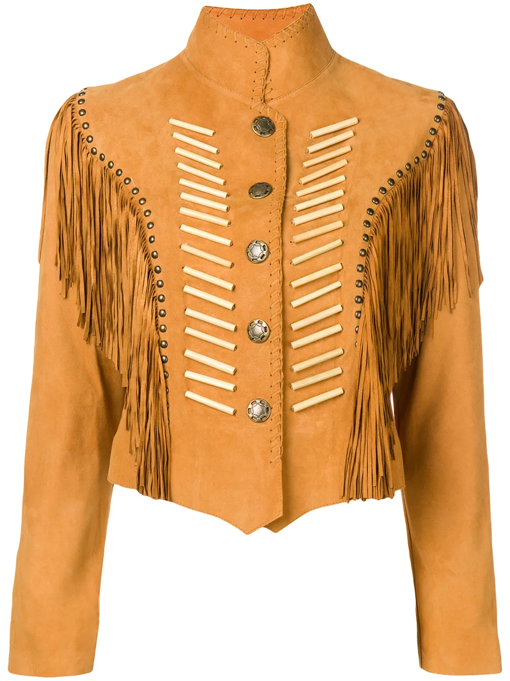 Jessie Western Jacka Med Fransar Farfetch Jessie Western Jacka Med Fransar Farfetch