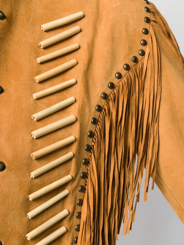Jessie Western Jacka Med Fransar Farfetch Jessie Western Jacka Med Fransar Farfetch