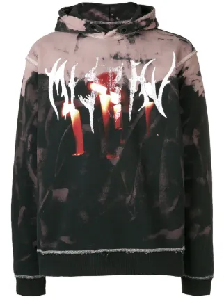 MISBHV Kapuzenpullover Im Destroyed Look Farfetch MISBHV Kapuzenpullover Im Destroyed Look Farfetch