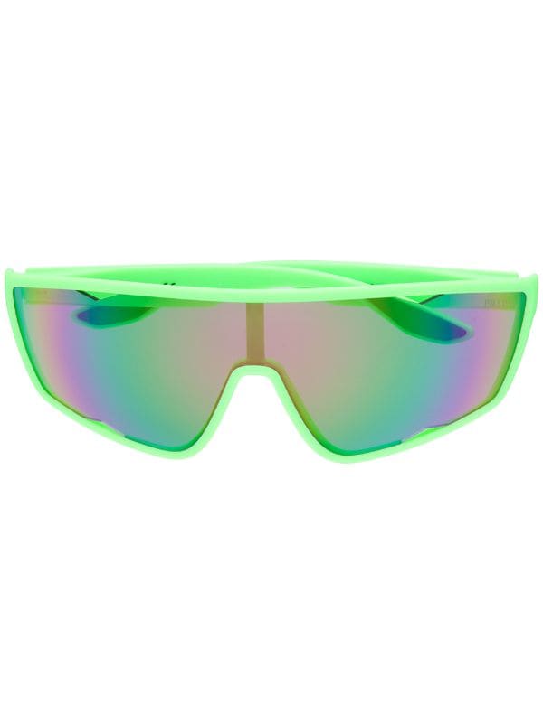 prada neon green sunglasses