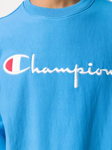 Champion Logo Sweater - Farfetch