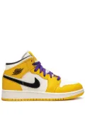 Jordan Kids Air Jordan Mid SE ""Lakers"" sneakers - Yellow