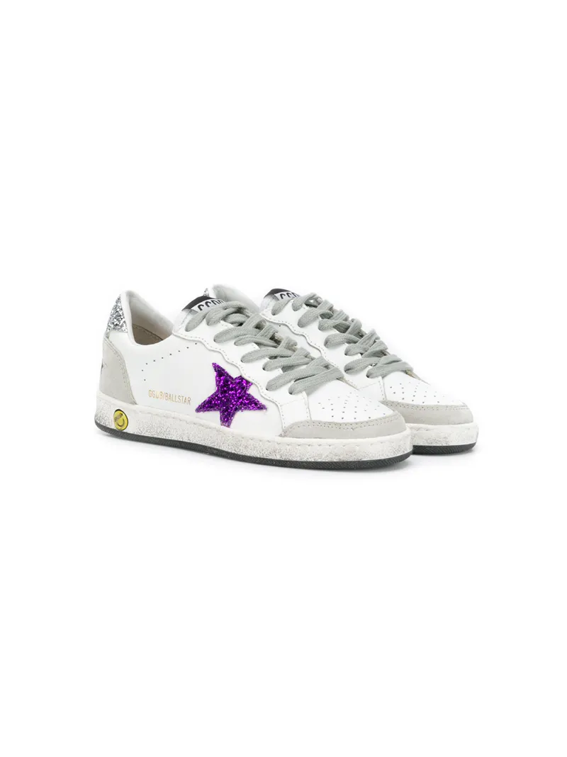 Golden Goose Kids кеды Ball Star