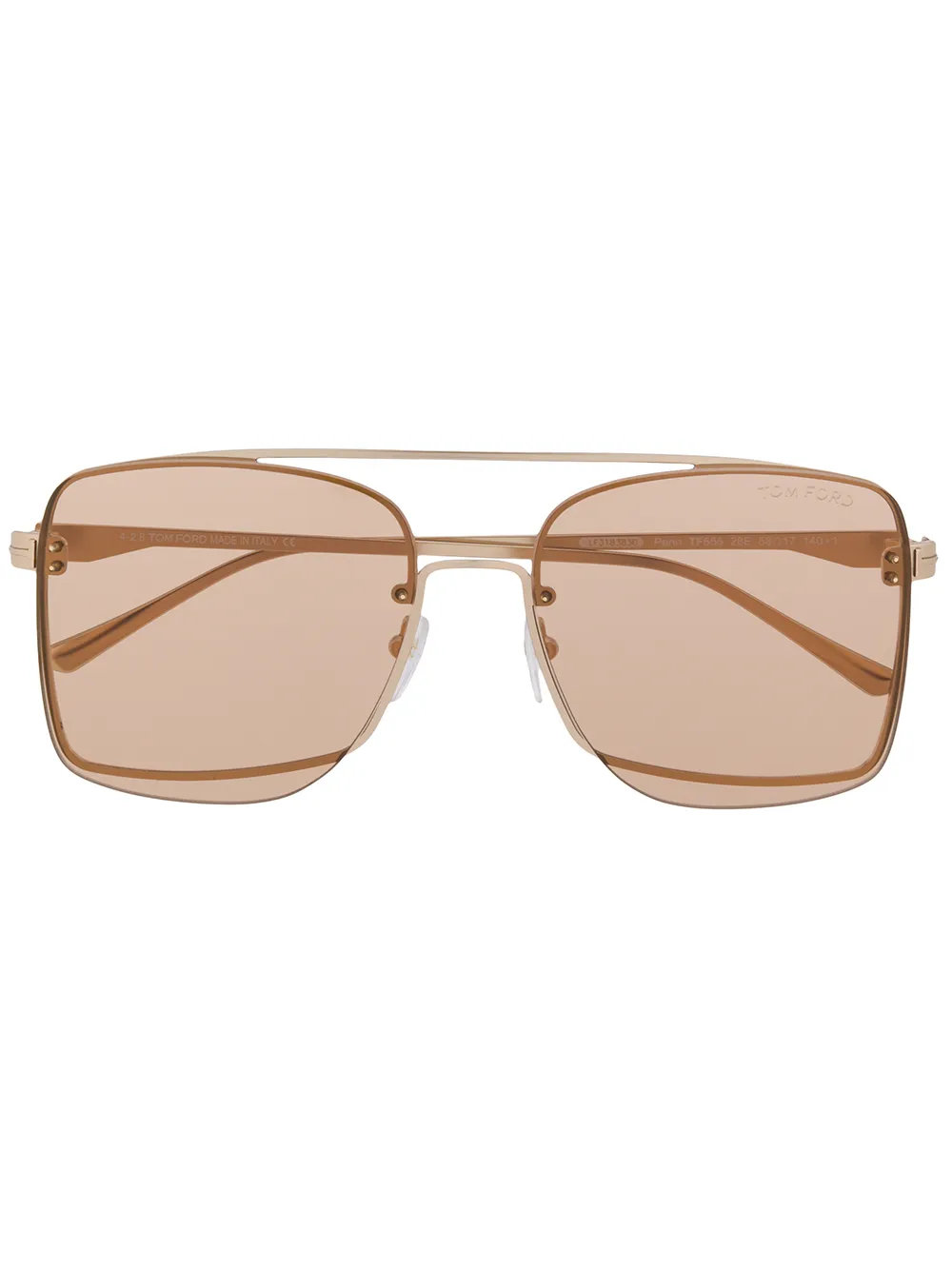 Tom Ford Eyewear солнцезащитные очки-авиаторы