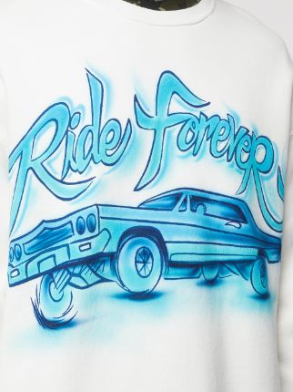 Ride Forever print sweatshirt展示图