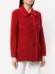 Chanel Pre-Owned CC logos button long sleeve coat jacket