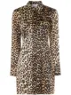 Bild 1 von GANNI Hemdkleid mit Leoparden-Print