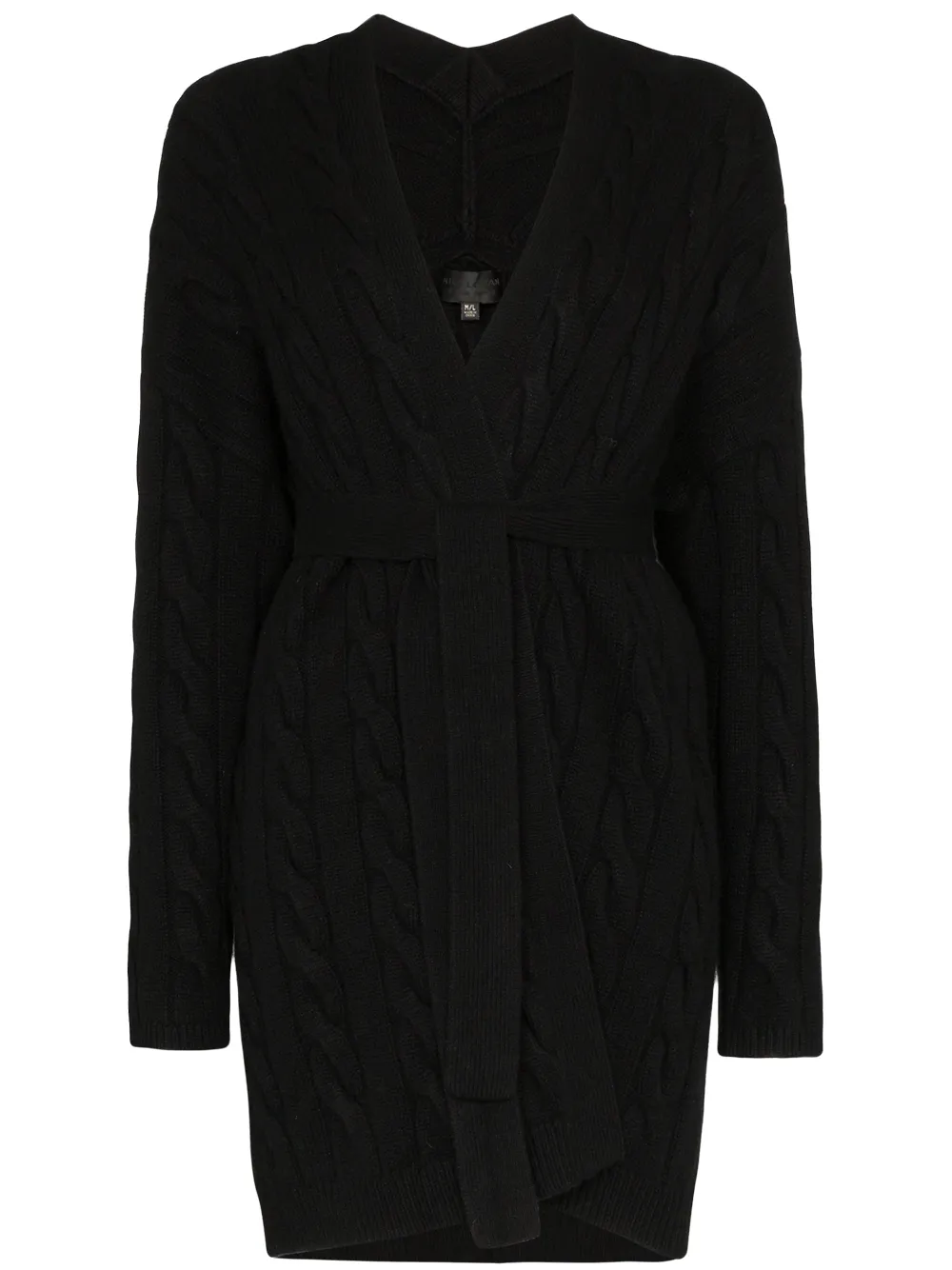 Nili Lotan Knits serena belted cardigan