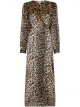 Image 1 of GANNI leopard print midi dress