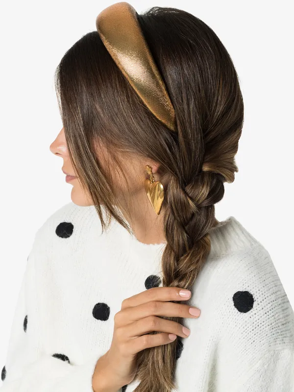 Racil Oversized Padded Alice Band Farfetch