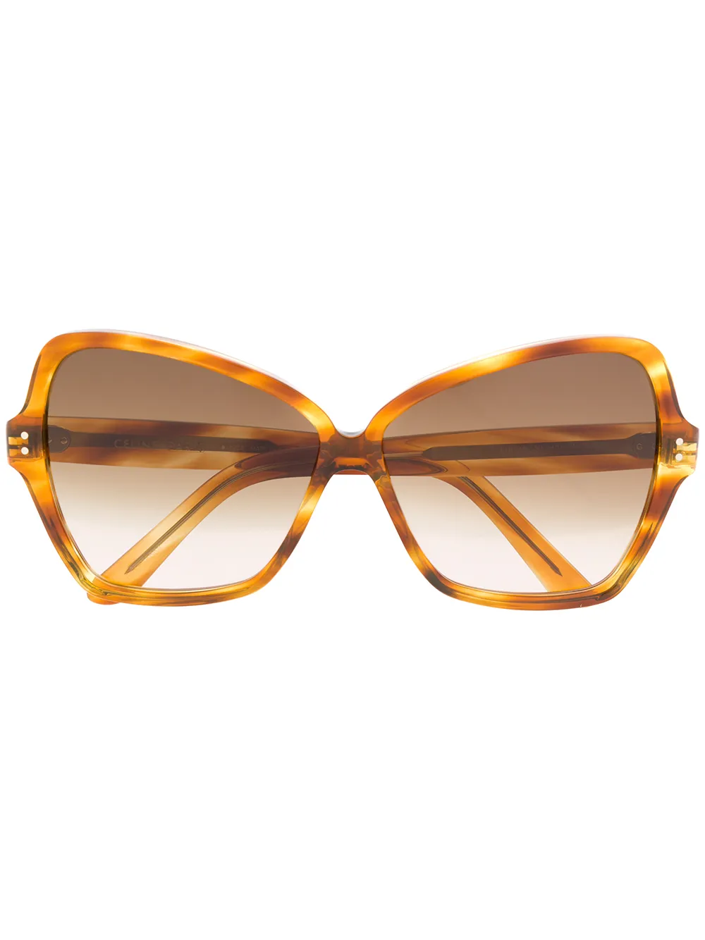 Celine Eyewear затемненные солнцезащитные очки в оправе 'кошачий глаз' Celine Eyewear затемненные солнцезащитные очки в оправе 'кошачий глаз'
