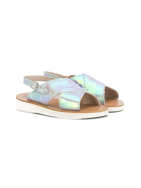 Pépé Kids holographic sandals