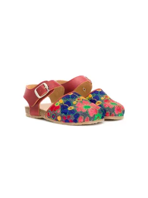 girls closed toe sandals