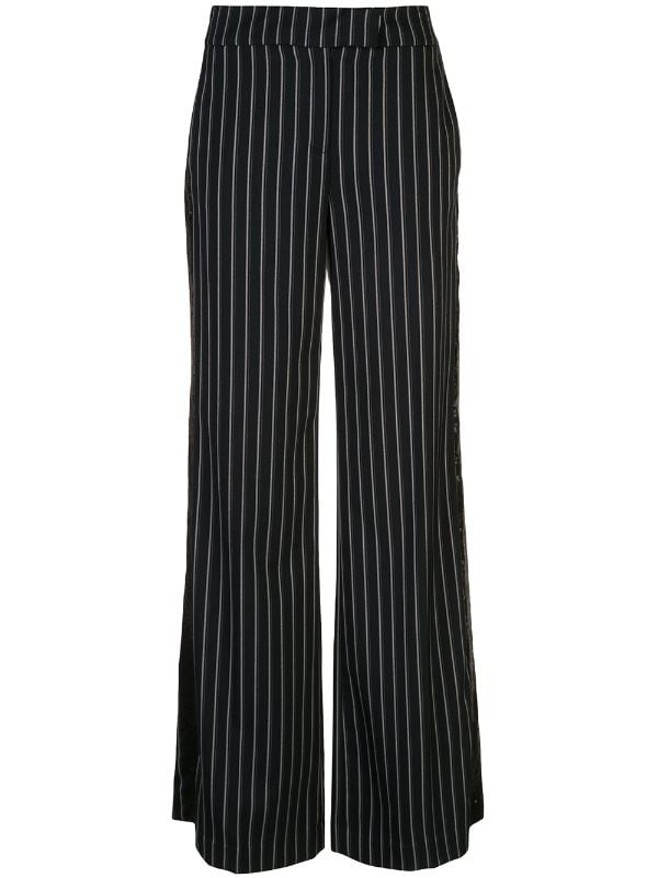 pants with sequin stripe