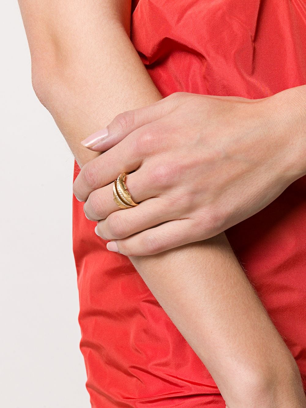 фото Stephen webster золотое декорированное кольцо с бриллиантами
