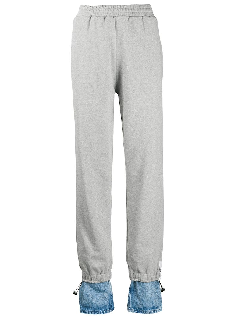 Y/Project denim patch detail track pants
