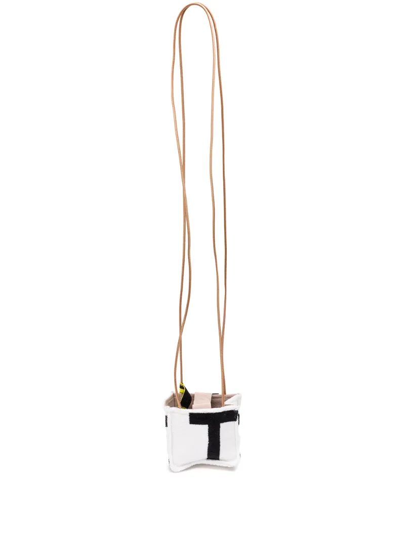 Aalto logo cube shoulder bag