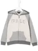 الصورة 1 من Ralph Lauren Kids كنزة بغطاء رأس وسحاب مزينة بشعار