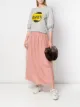 الصورة 2 من RedValentino تنورة منقوطة متوسطة الطول