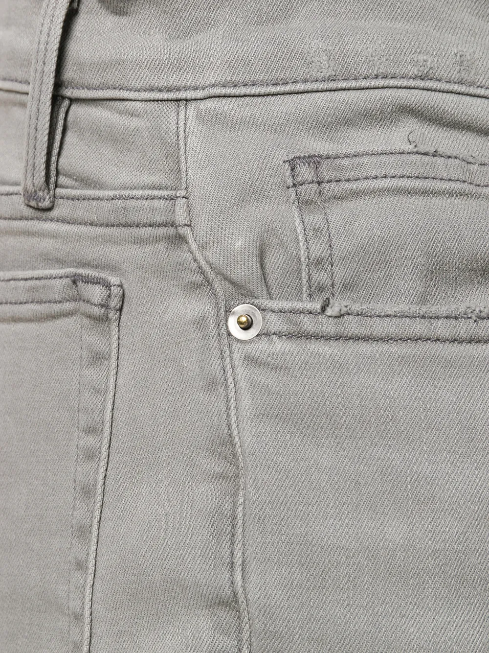 FRAME Slim-fit jeans Grijs