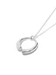 Georg Jensen قلادة ميرسي بدلاية كبيرة