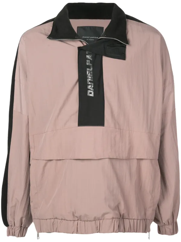 pink windbreaker