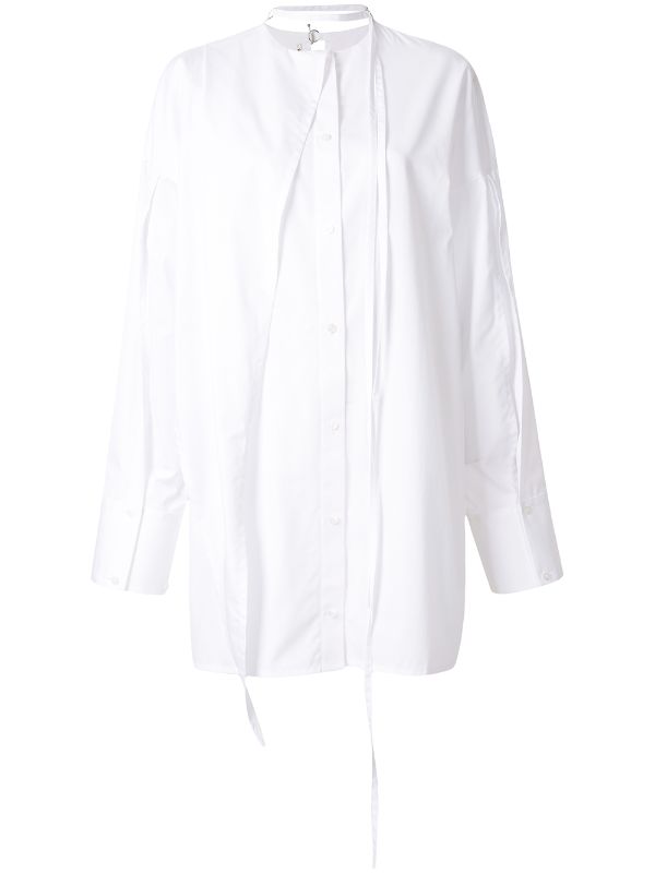 baggy button down shirt