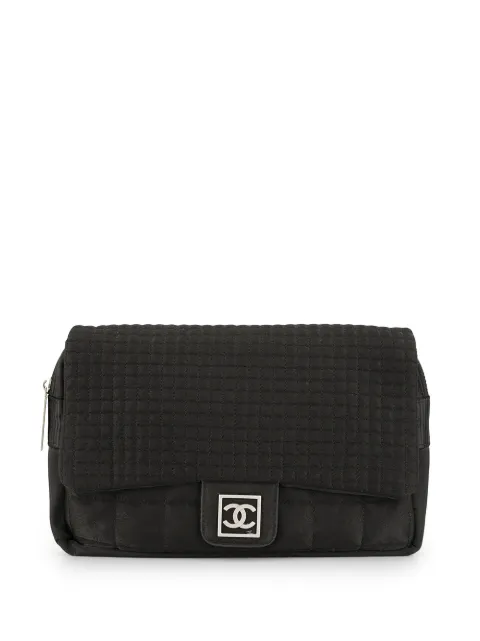 CHANEL Pre-Owned 2005-2006 Sport Line Choco Bar backpack bag 10890075 - 0
