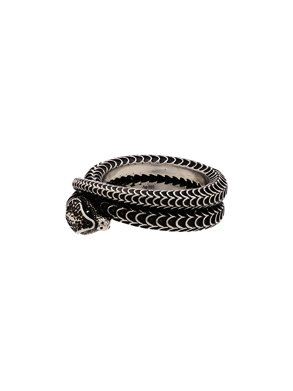 Gucci Coiled Snake Ring Farfetch