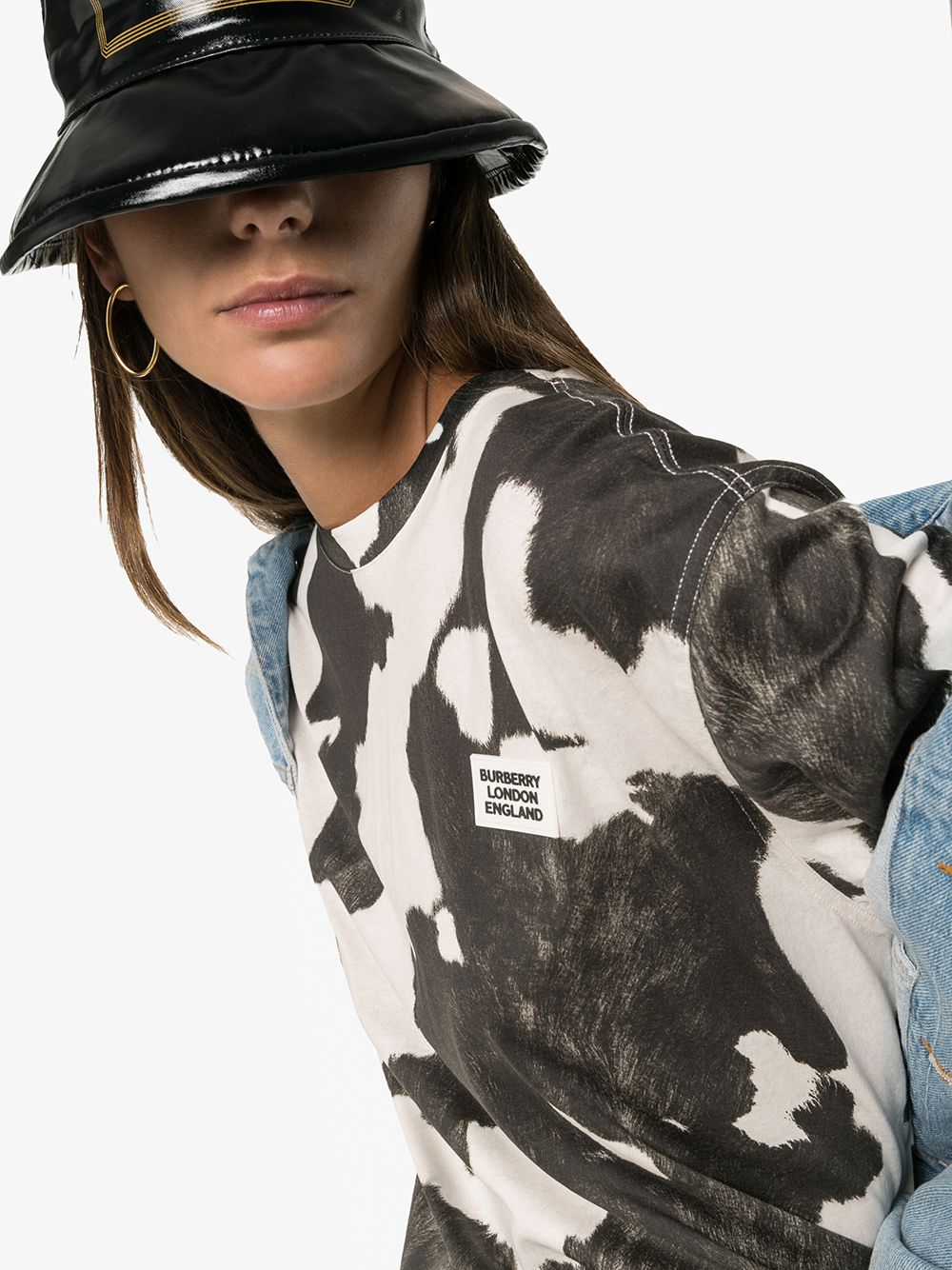 burberry cow t shirt