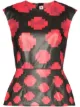 Image 1 of Marni pixel print faux leather top