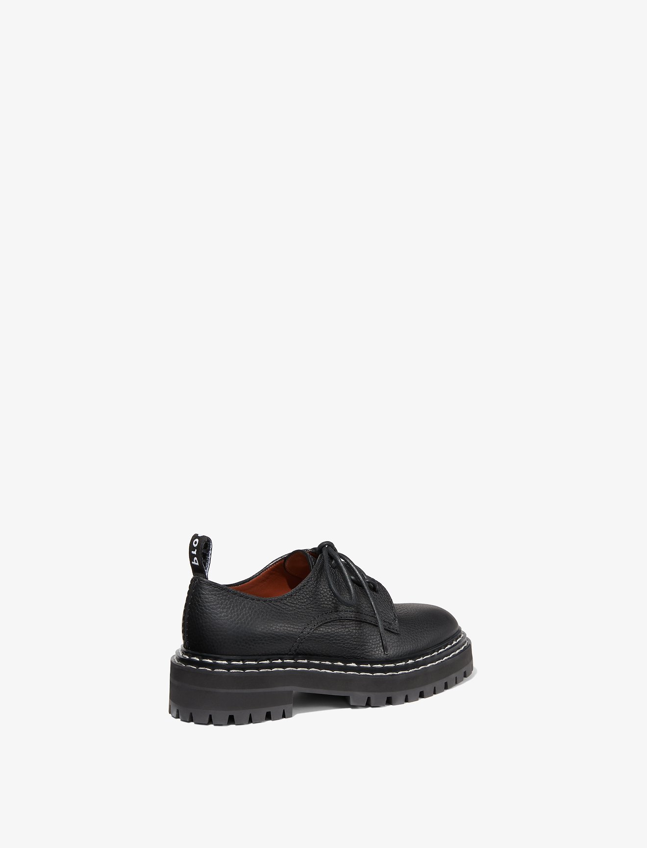 Lug Sole Oxfords in black | Proenza Schouler