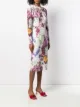 Dolce & Gabbana フローラル ミディドレス