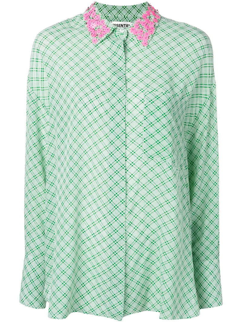 Essentiel Antwerp рубашка Shitaytay с узором