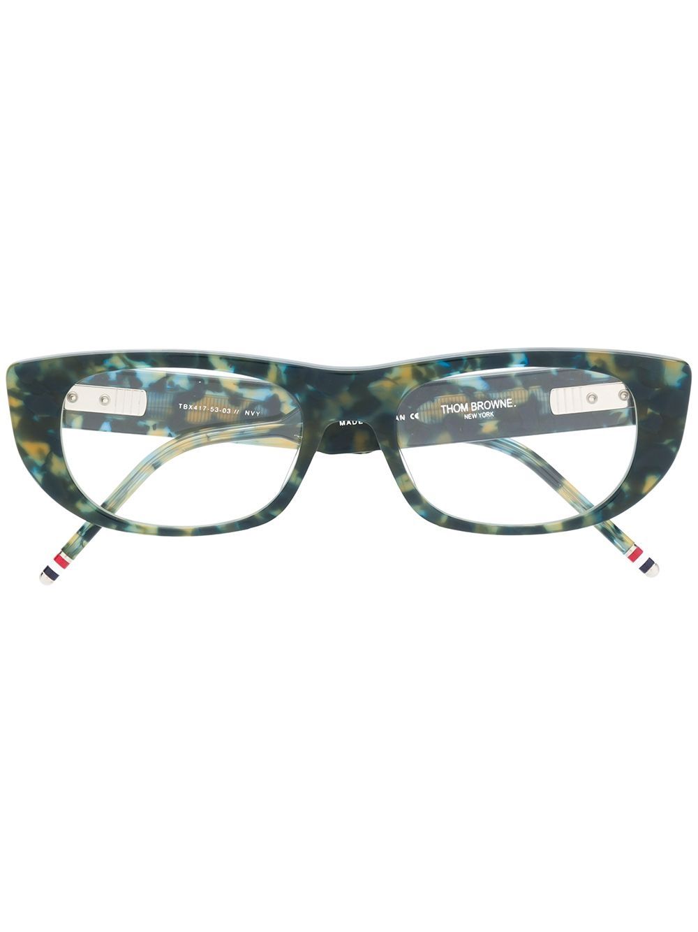 фото Thom browne eyewear rectangular frame glasses