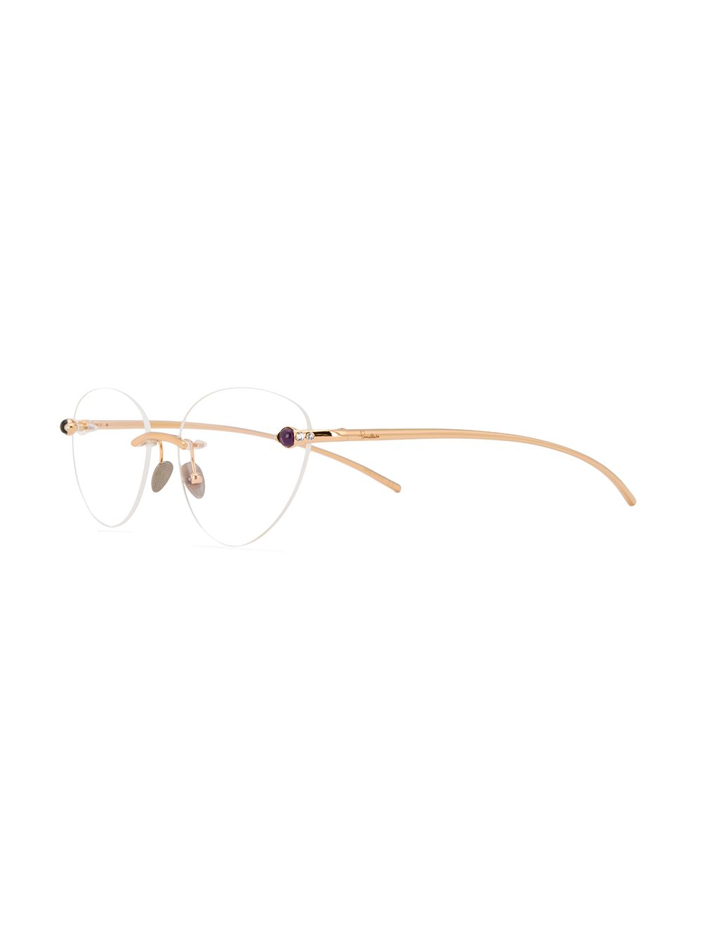 фото Pomellato Eyewear очки с линзами формы 'кошачий глаз'