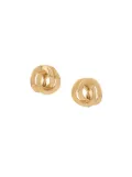 Monet Pre-Owned 1980s chain link Monet Earrings - Gold