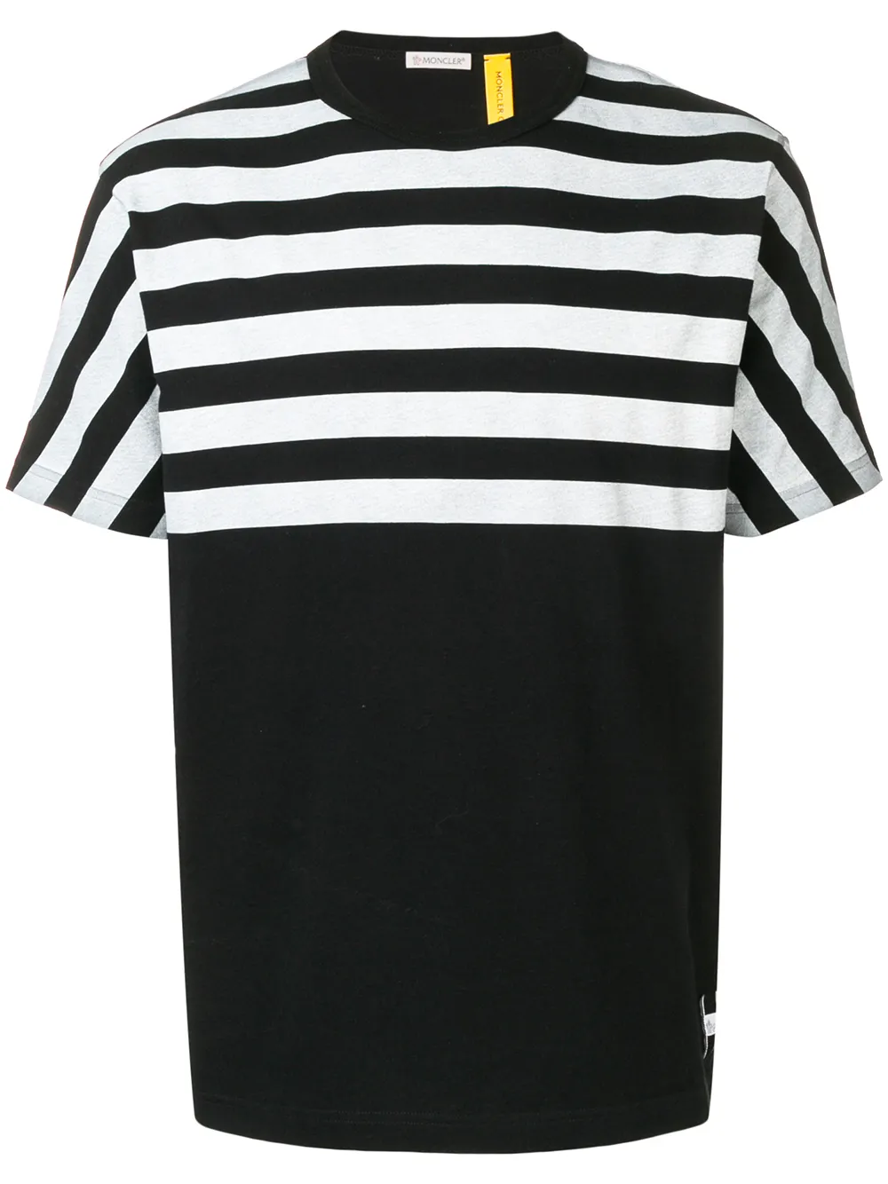 Moncler Fragment Hiroshi Fujiwara stripe T-shirt | Moncler Genius