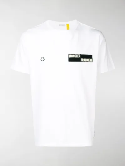 Moncler Genius Moncler Fragment Hiroshi Fujiwara hook-and-loop T