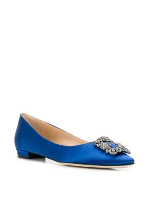 Manolo Blahnik(マノロ・ブラニク)バレエシューズ・フラットシューズ ...
