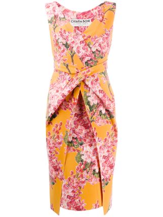 chiara boni floral dress