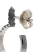 Emanuele Bicocchi cross hoop earrings