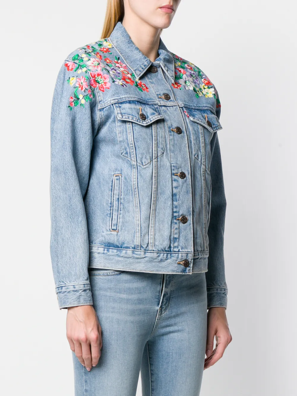 levi's embroidered jean jacket