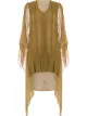 Image 1 of Masnada sheer panel dress