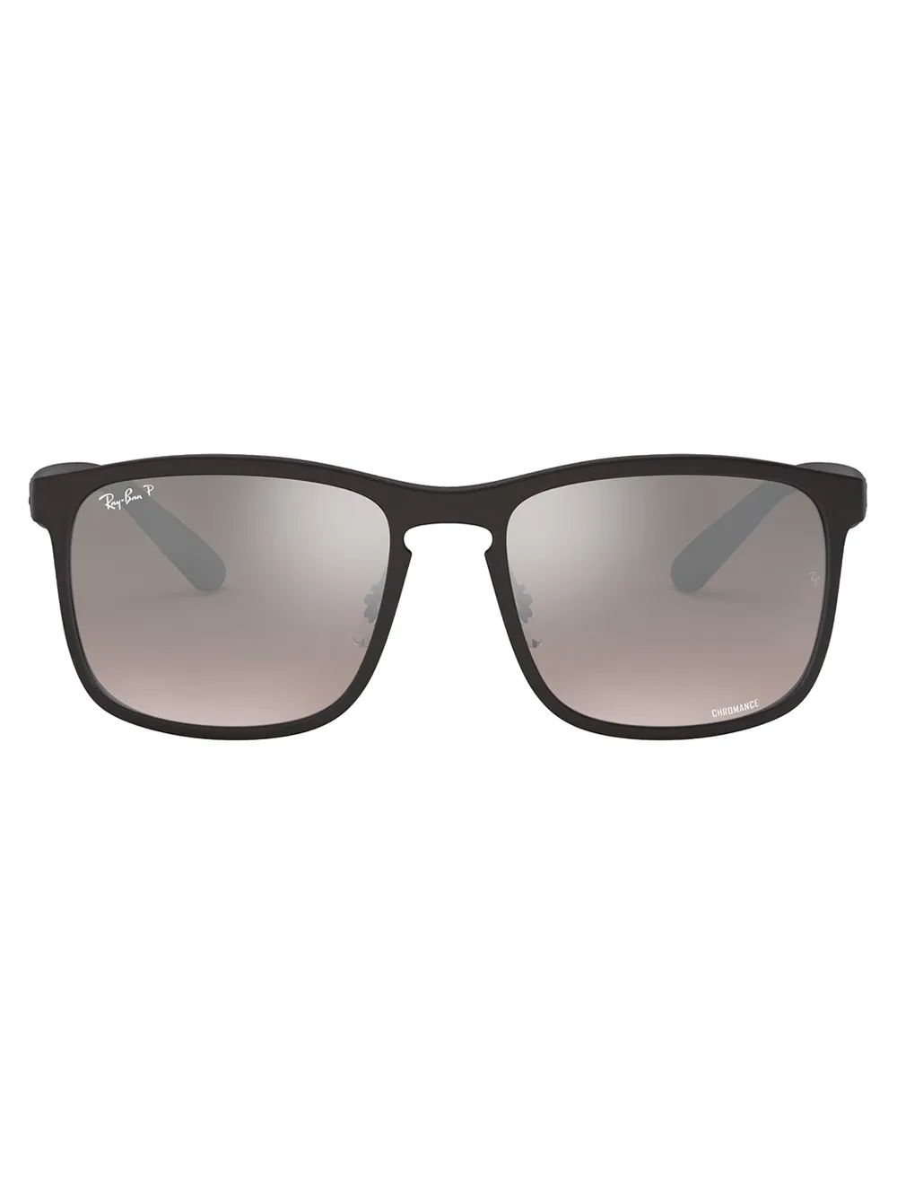 Ray-Ban Chromance zonnebril met rechthoekig montuur Zwart