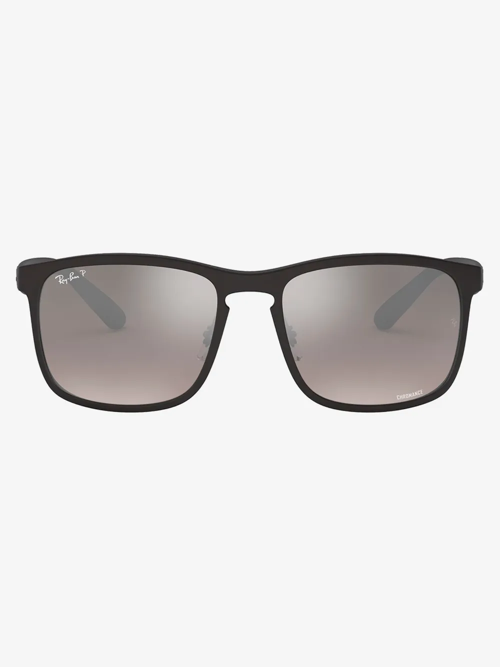 Ray-Ban Chromance rectangular frame sunglasses | Black | Image 1