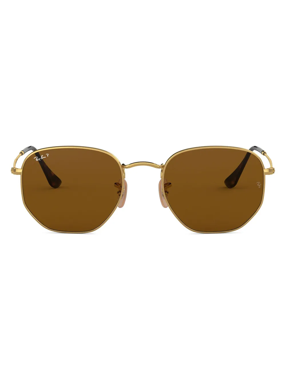 Ray-Ban Óculos de sol quadrado | Dourado | Image 1