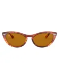 Ray-Ban cat-eye shaped sunglasses - Brown